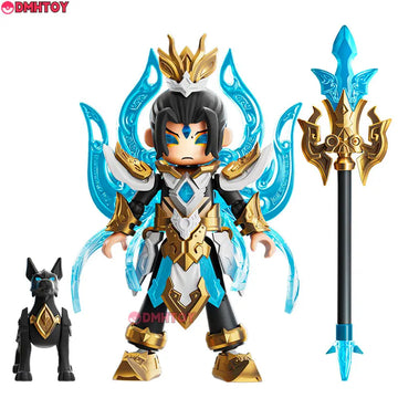 DMHTOY Bloks Hero Wukong Nezha Guanyu Leizhenzi Model Kit