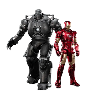 DMHTOY In Stock ZD Toy Marvel 7"/14" Iron Man MK3 1/10 Action Figure