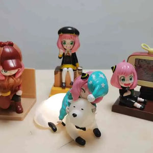 DMHTOY KFC & SPY×FAMILY Anya Forger Bond Forger Model Figurines