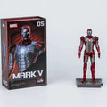 DMHTOY ZD Toy MARVEL Iron Man MK1 MK2 MK3 MK4 MK5 MK6 MK7 4" Action Figure