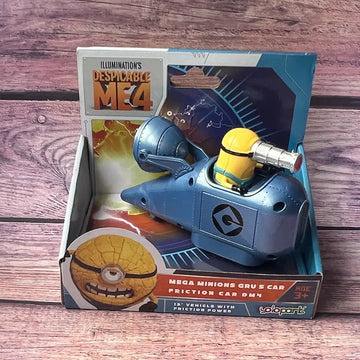 DMHTOY Yolopark Despicable Me 4 DM4 Minions Racer Friction Car