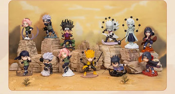 DMHTOY In Stock POPMART Uzumaki Naruto Uchiha Sasuke Blind Box