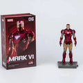 DMHTOY ZD Toy MARVEL Iron Man MK1 MK2 MK3 MK4 MK5 MK6 MK7 4" Action Figure