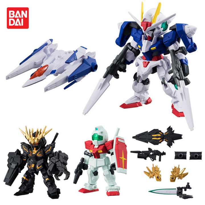 DMHTOY Pre order Bandai MSE02 UNICORN GUNDAM-02 BANSHEE 5pcs Set Mini Figure