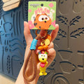 DMHTOY Garfield Family Cute Garfield Odie Keychain