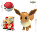 DMHTOY Pokemon Pikachu Slowpoke Snorlax Mew Eevee Lapras Gengar Model Kit