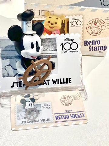 DMHTOY Disney 100 Years of Wonder Blind Box Mini Figure Gift Fridge Magnet