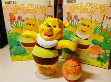 DMHTOY MINSO Pooh Bear Best Friends Party Series Blind Box