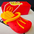 DMHTOY McDonald's Crocs Hole Shoes Keychain