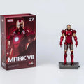 DMHTOY ZD Toy MARVEL Iron Man MK1 MK2 MK3 MK4 MK5 MK6 MK7 4" Action Figure