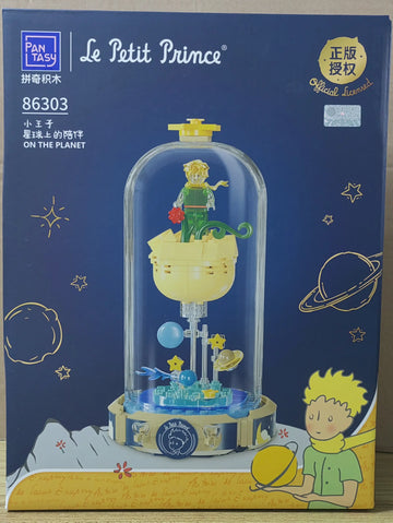 DMHTOY Le Petit Prince Rose Series Mini Building Blocks