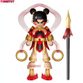 DMHTOY Bloks Hero Wukong Nezha Guanyu Leizhenzi Model Kit