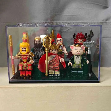 DMHTOY Xmas Gift Journey to the West Wukong Bajie Yangjian Mini Figures