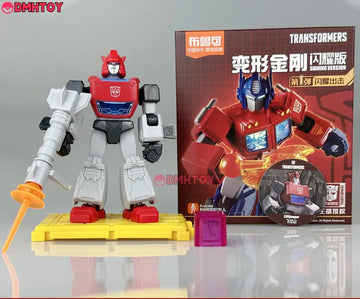 DMHTOY Bloks Transformers Shining Optimus Prime Megatron Acid Storm Mini Figure