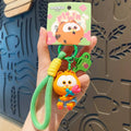 DMHTOY Garfield Family Cute Garfield Odie Keychain