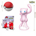 DMHTOY Pokemon Pikachu Slowpoke Snorlax Mew Eevee Lapras Gengar Model Kit