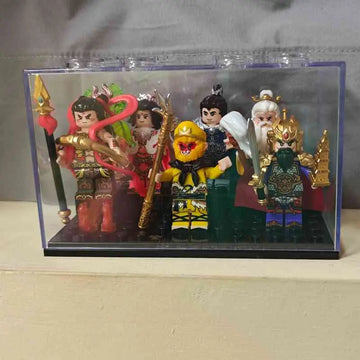 DMHTOY Xmas Gift Journey to the West Wukong Bajie Yangjian Mini Figures