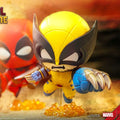 DMHTOY HotToys Marvel Headpool&Wolverine Cosbi Bobble-Head Collection Blind Box