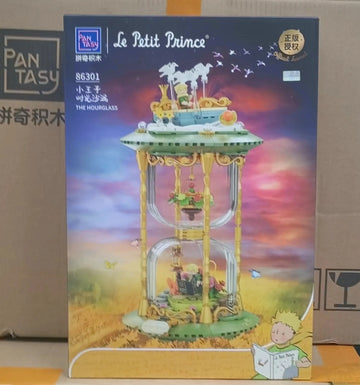 DMHTOY Le Petit Prince Rose Series Mini Building Blocks