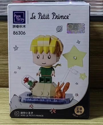 DMHTOY Le Petit Prince Rose Series Mini Building Blocks