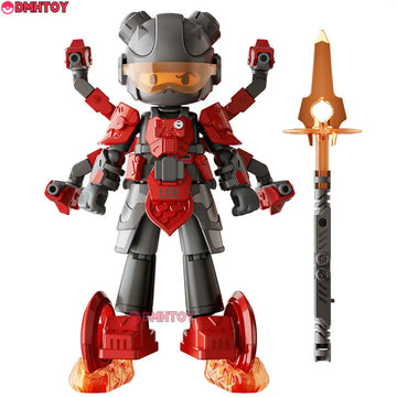 DMHTOY Bloks Hero Wukong Nezha Guanyu Leizhenzi Model Kit