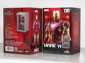 DMHTOY ZD Toy MARVEL Iron Man MK1 MK2 MK3 MK4 MK5 MK6 MK7 4" Action Figure