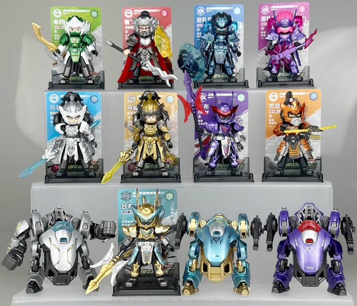 Blind Box Mini Figure Blokees Hero Galaxy Version VOL.5 Lvbu Mecha | DMHTOY