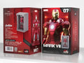 DMHTOY ZD Toy MARVEL Iron Man MK1 MK2 MK3 MK4 MK5 MK6 MK7 4" Action Figure