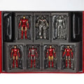 DMHTOY ZD Toy MARVEL Iron Man MK1 MK2 MK3 MK4 MK5 MK6 MK7 4" Action Figure