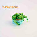 DMHTOY Building Blocks Flowers Series Star Hood Lina Lotus Small Ball Rose Tang Seal