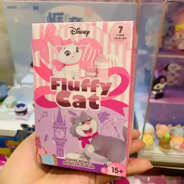 DMHTOY Disney Fluufy Cat Lucifer Figurines Blind Box